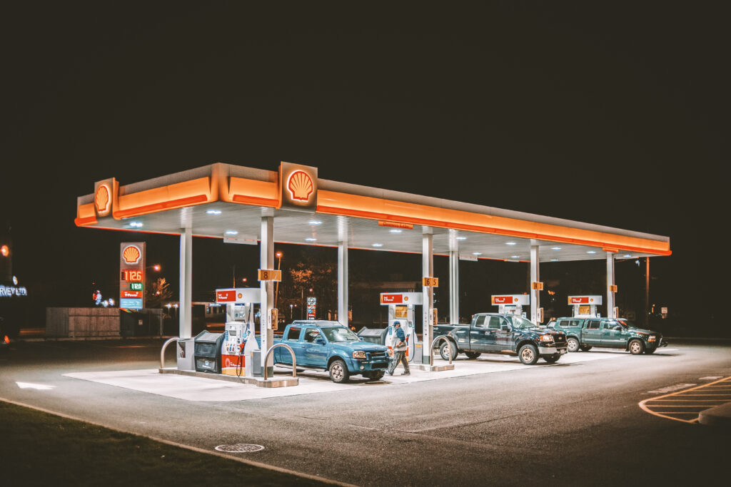 Earn travel rewards by using credit cards to pay for gas, turning everyday fuel purchases into points and miles for free travel. Photo by Erik McClean.