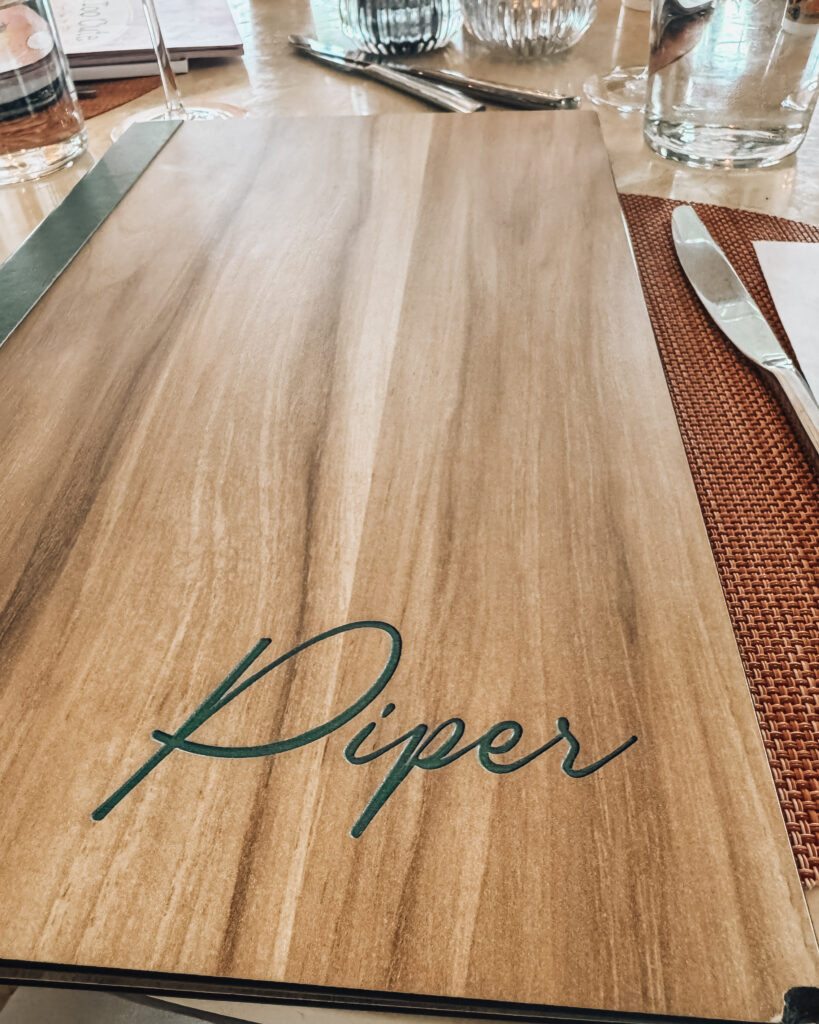 Piper Restaurant at The Seabird Resort.