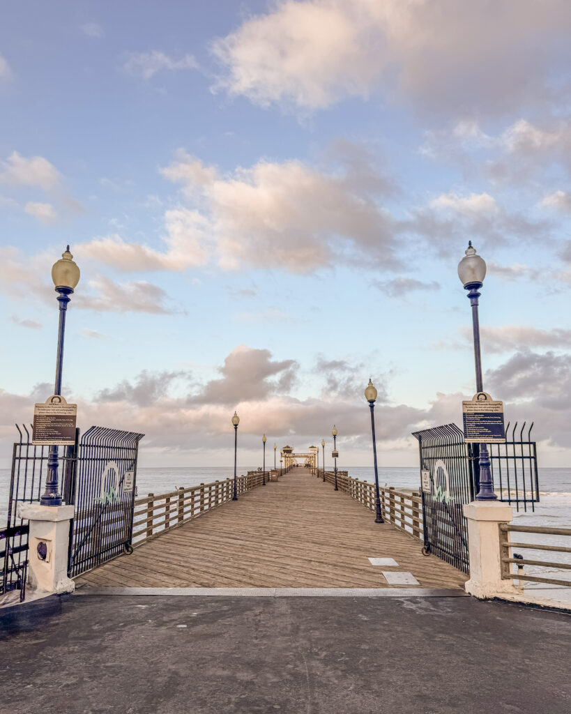The Pier at Oceanside, CA.