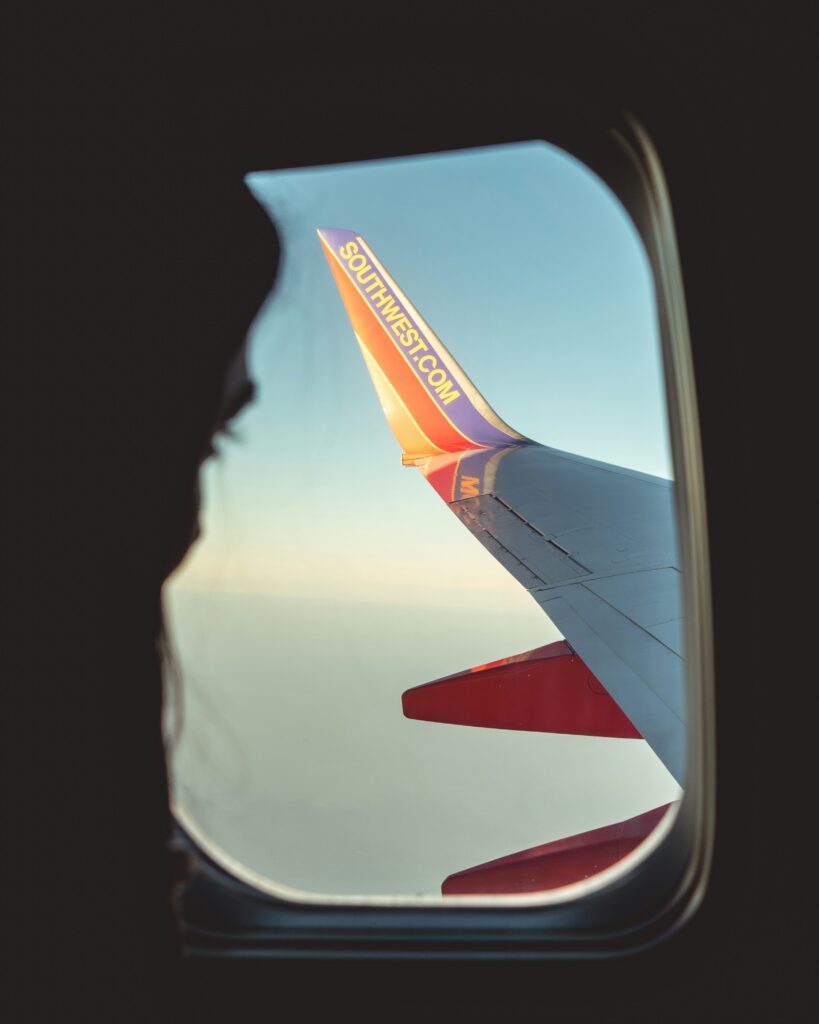 Southwest Airlines. Photo by Grimur-Grimsson for Unsplash.